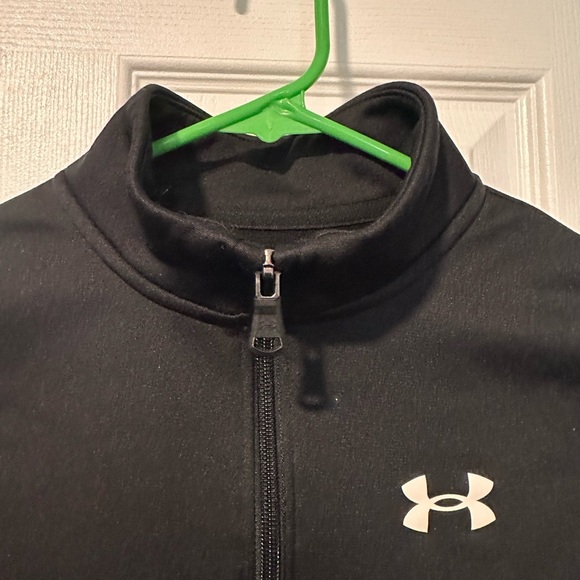Under Armour Kids Black Full-Zip Jacket - Picture 3 of 5